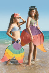 一個Mahina Mermaid ボディボードフィン ターコイズ Womens - mahina-mermaid